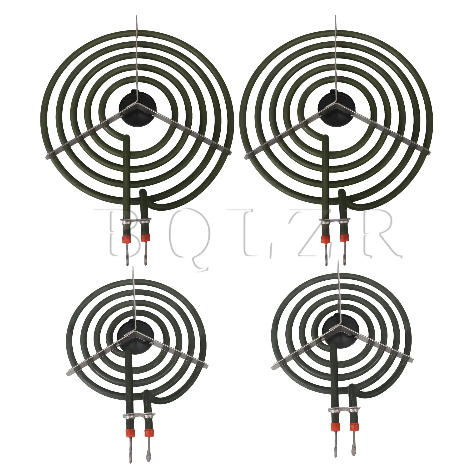 BQLZR 4PCS Electric Surface Burner Heating Element Cooking Appliances Replacement Parts