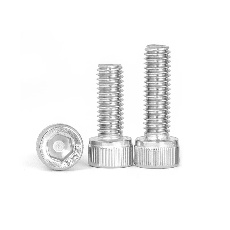10/50Pcs M1.4 M1.6 M2 M2.5 M3 M4 304 A2 Stainless Steel DIN912 Hexagon Hex Socket Head Cap Allen Bolt Screw Length=2-100mm