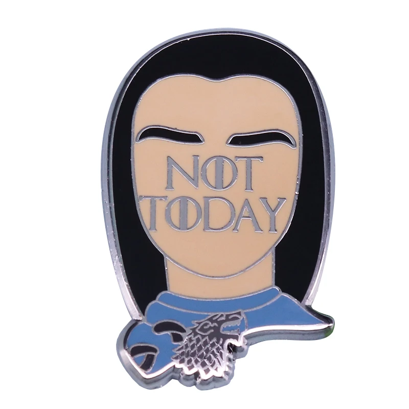 Arya Stark's 'Not Today' phrase has now become breeding spot for memes pin brooch