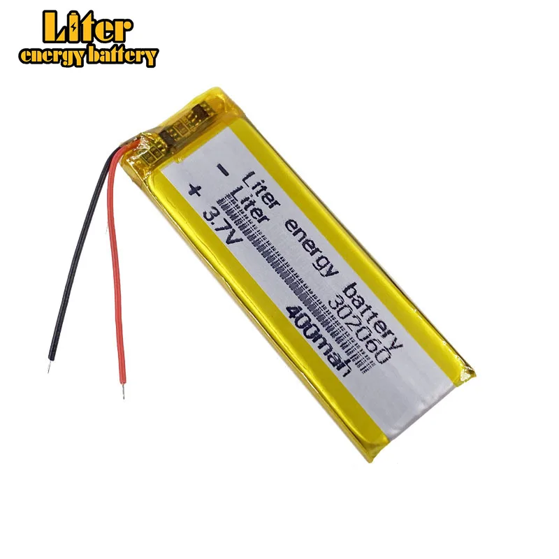 3.7v bateria litowo-polimerowa 302060 282060 400mah Mp4 Mp3 długopis z funkcją nagrywania N10 Md specjalna bateria