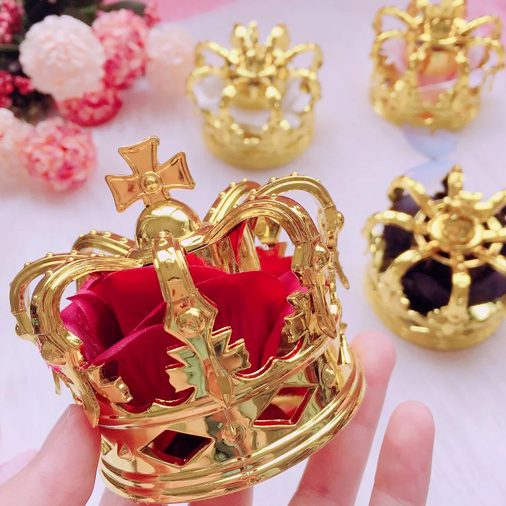 Japanese Lolita Princess 3D Tiara Crown Luxuries Artificial Rose Flower Cosplay Headdress Hair Accessories with Alligator Clips
