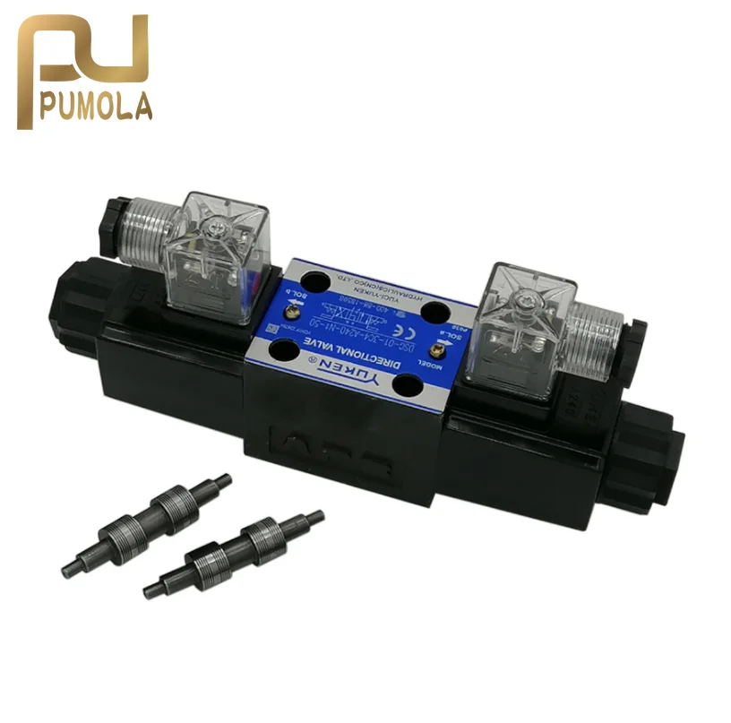 

Yuken DSG-01-3C2 3C4 3C12 3C60-A240/A110-N1-50 AC240V Hydraulic Valves Solenoid Directional Valve