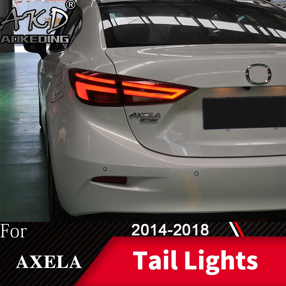 

Tail Lamp For Mazda 3 Axela 2014-2018 LED Tail Lights Fog Lights Daytime Running Lights DRL for Mazda3 Car Accessories