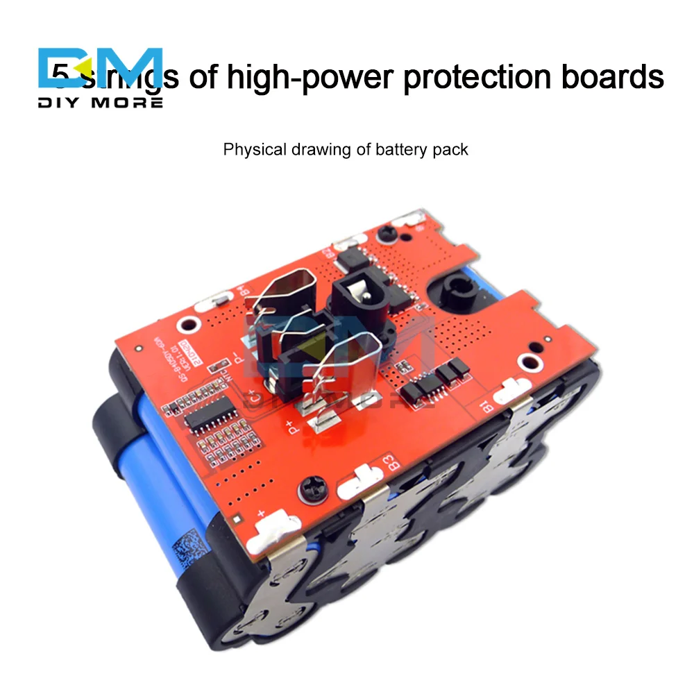 5S 18V 21V 65A BMS 18650 Lipo battery screwdriver Charger Protection Board For Angle grinder/electric drill/wrench /hammer