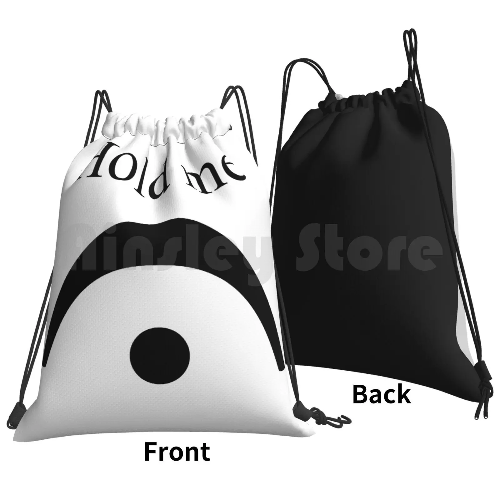 Fermata Backpack Drawstring Bags Gym Bag Waterproof Music Musical Nerd Nerdy Band Band Nerd Pun Joke