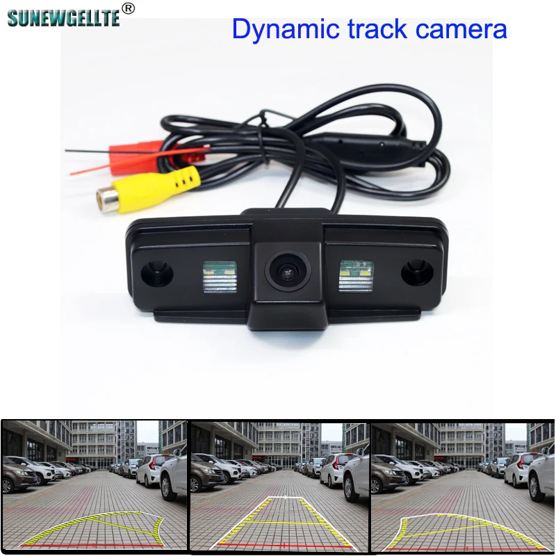 

2021 HD Vehicle Dynamic Trajectory Parking Line Car Reverse Backup Rear View Camera For Subaru Forester Outback Impreza Sedan