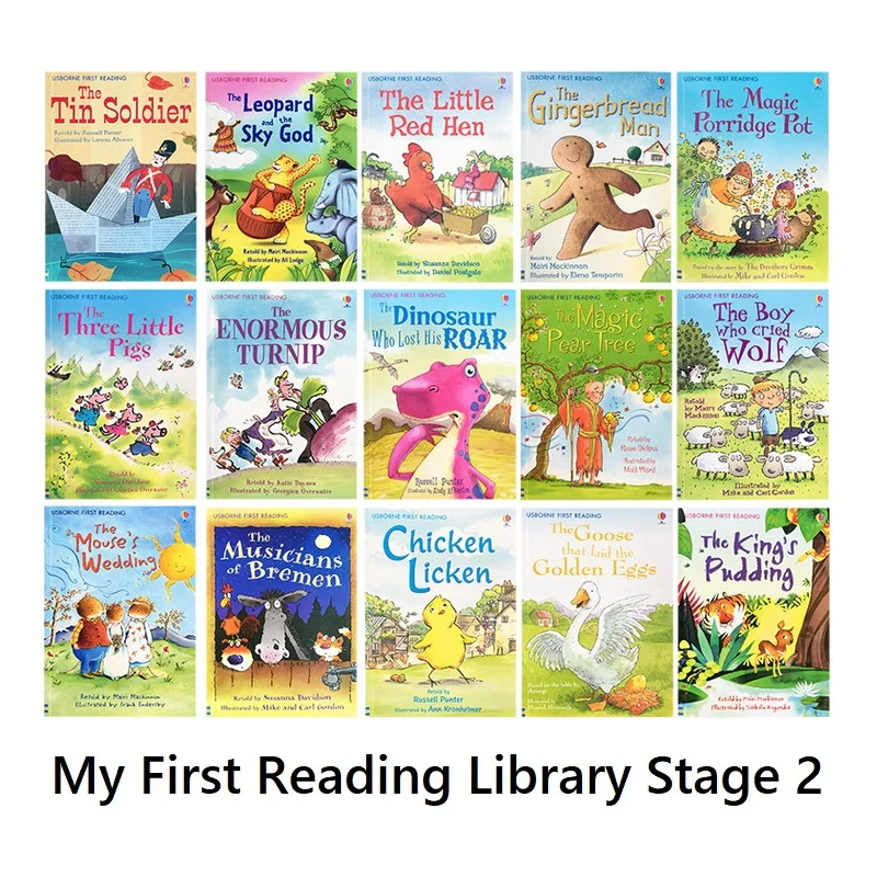 

Age 6-12 My First Reading Library Stage 2 English Book Child K Word Sentence Education Fairy Tale Story Reading Random 5 Book