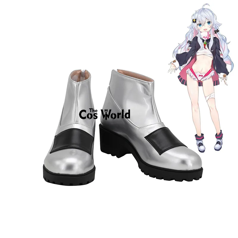 

YouTuber Japanese Virtual VTuber Kagura Nana Customize Cosplay High Heels Shoes Boots