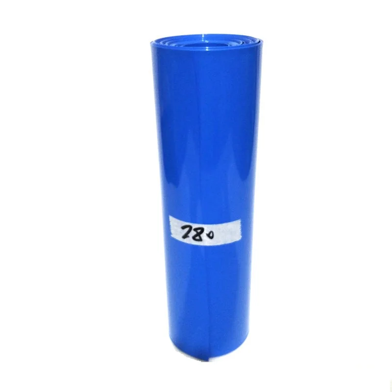 1Kg 280Mm Plat Breedte Lithium Batterij Pvc Krimpkous Li-Ion Krimpbare Film Voor LiFePO4 Lto Batterij Packs cover Mouwen