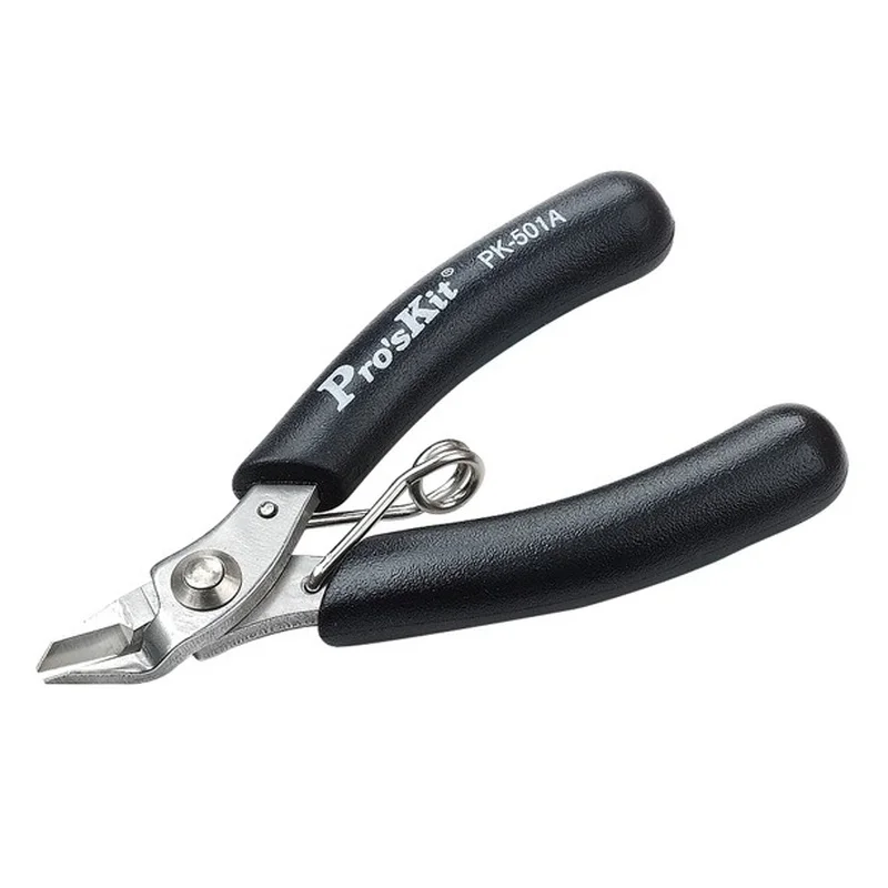 Pro’skit ProsKit 1PK-5101-CE Precision side cutting pliers with safety clip and conductive handle 125mm anti-static pliers