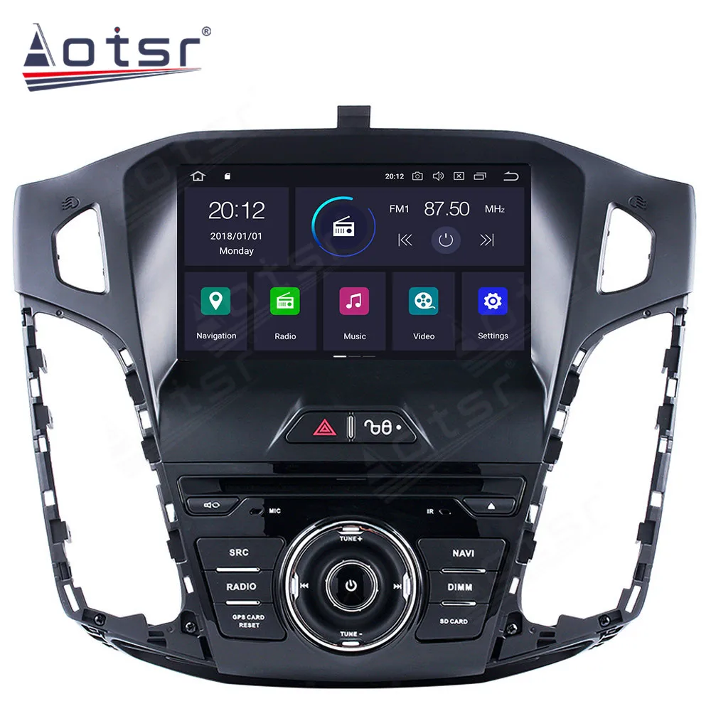 

Android Multimedia Player For Ford Focus 2012 2013 - 2018 Car Radio GPS Navigation Video Recorder Stereo Autoradio Head Unit DPS