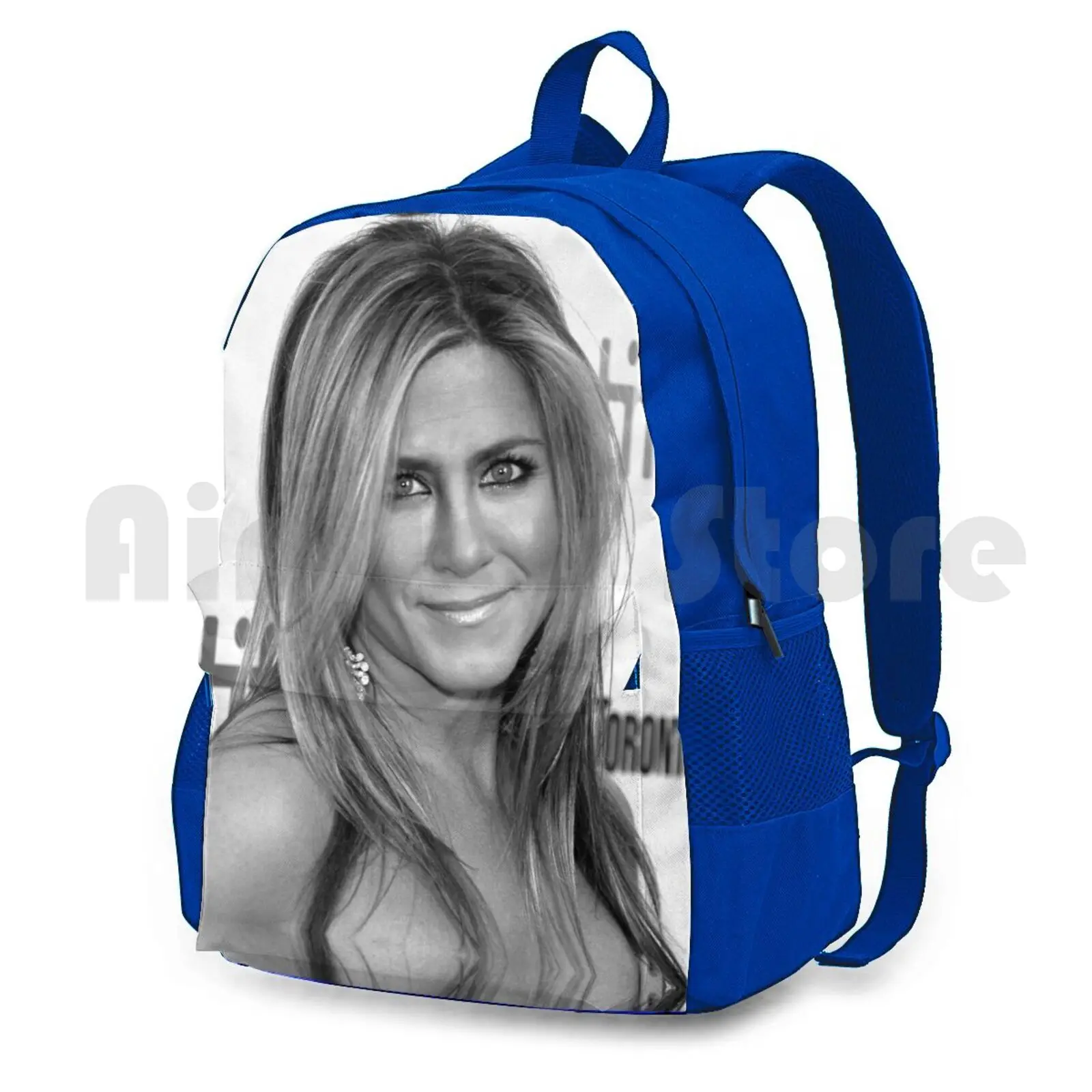 Jennifer Aniston Outdoor Hiking Backpack Waterproof Camping Travel Jennifer Aniston New Art Work Most Popular Design Best Art