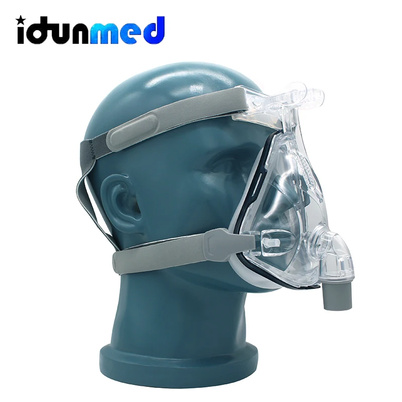 BMC F1B F1A Full Face Mask SML 3 Size Soft Silicone CPAP Accessories Front Hose Full Size Face Pads 22mm Tub Diameter