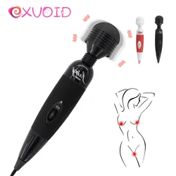 EXVOID Powerful Magic Wand Adult Products G-spot Massager Vibrator AV Stick 220V Sex Machine Sex Toys for Women Dildo Vibrator