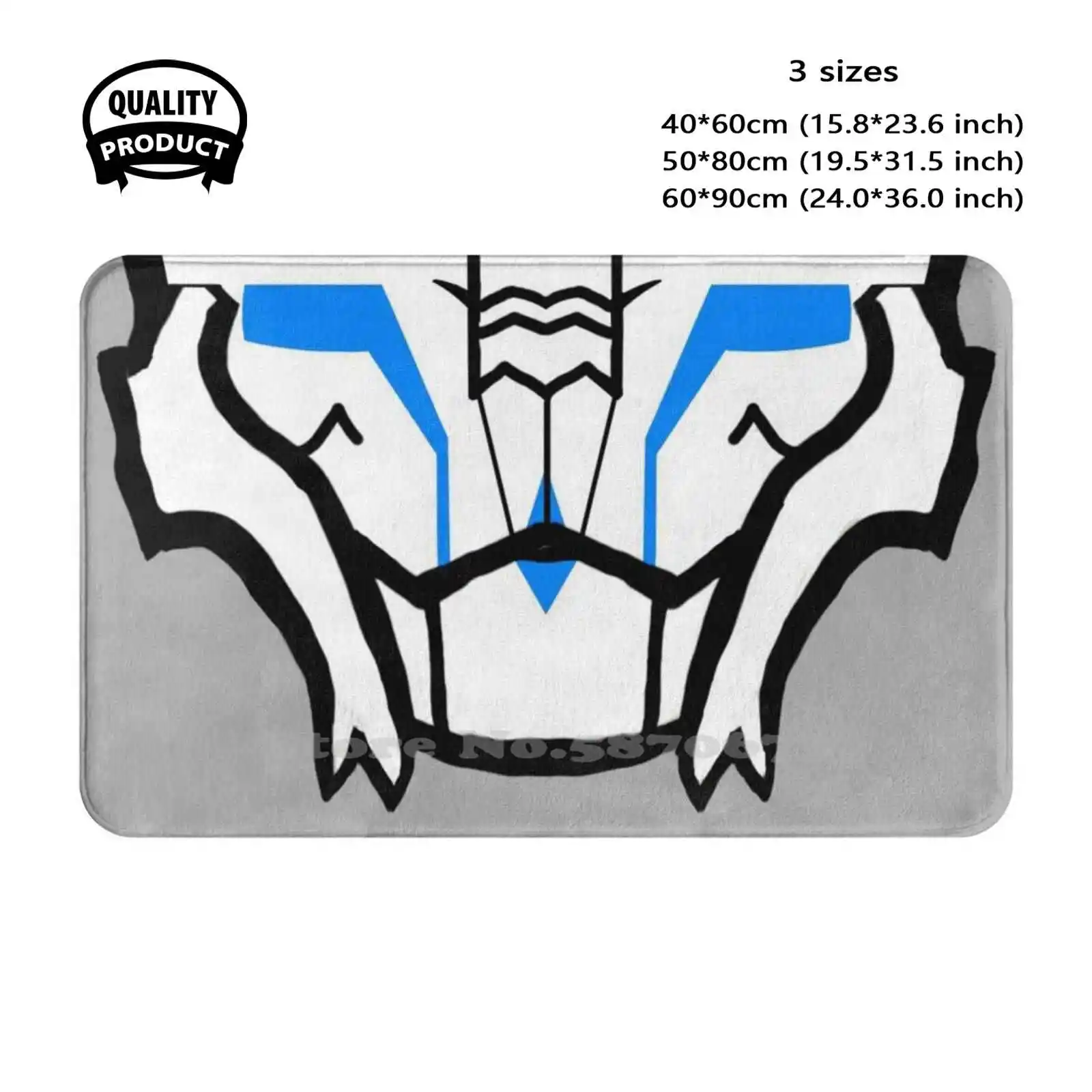 Turian ( Kandros ) Soft Cushion Home Carpet Door Mat Car Rug Garrus Vakarian Mass Effect Turian Andromeda Kandros