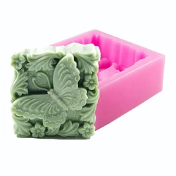 1Pcs Silicone Borsette Pesce Starfish Borsette Muffa Del Sapone Del Biscotto Della Caramella di Cottura Della Muffa Della Muffa Artigianato Fai da Te Strumenti di Sapone da Cucina Complementi Arredo Casa