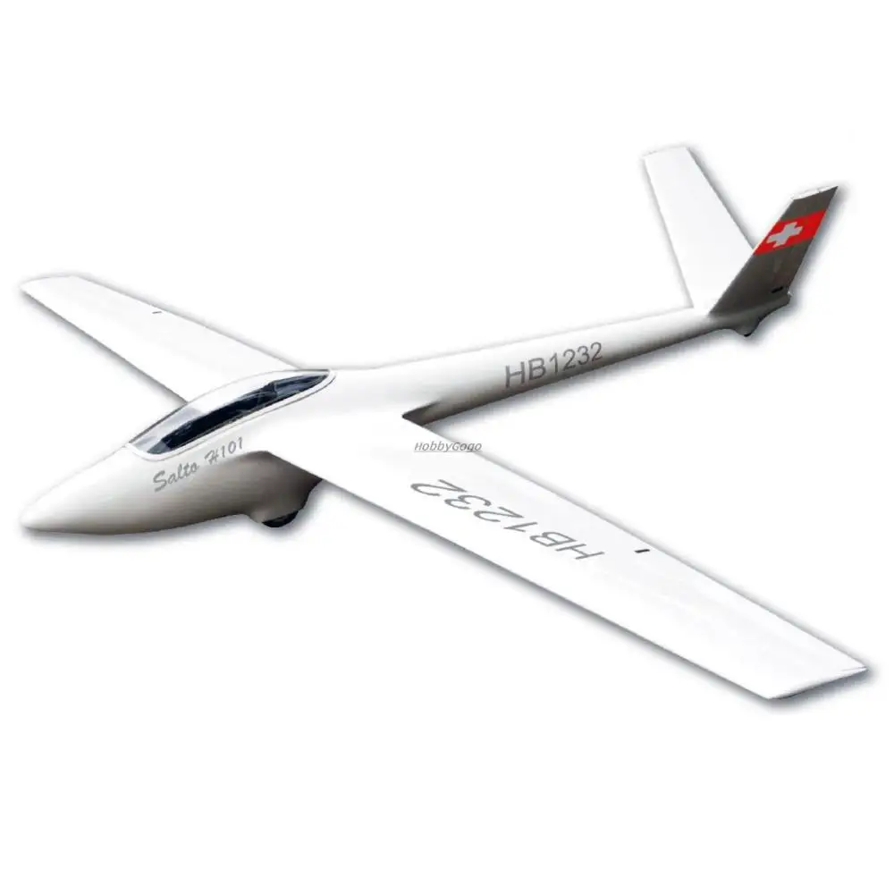 RC Airplane Salto Slope Glider 2680mm without E-parts Fiberglass Fuselage Wooden Wings Model Sailplane