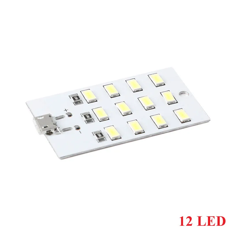 1PCS high quality 5730 smd 5V 430mA~470mA White Mirco Usb 5730 LED lighting panel USB mobile light Emergency light night light