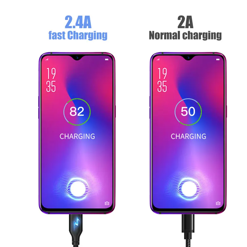 Cable time Micro USB 2,4 ein mobiles Kabel USB-Kabel für Huawei Mate 20 10 Xiaomi Ladekabel Android Phone C277