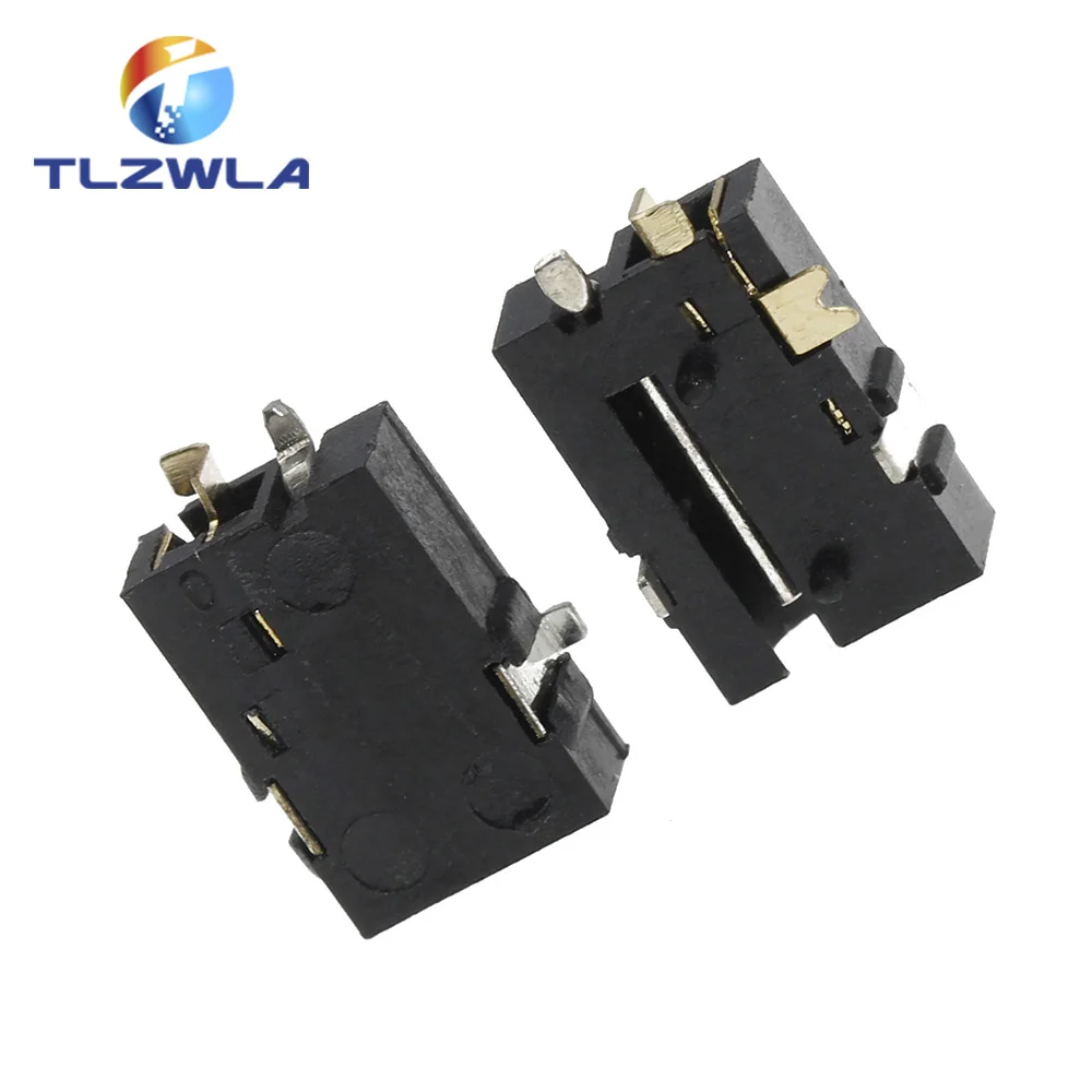 10PCS Female Connector Soldering ROHS DC-056 DC Power Socket DC056 2.5-0.7 MM 2.5X0.7MM SMD SMT 5PINS Tablet Power Sockets