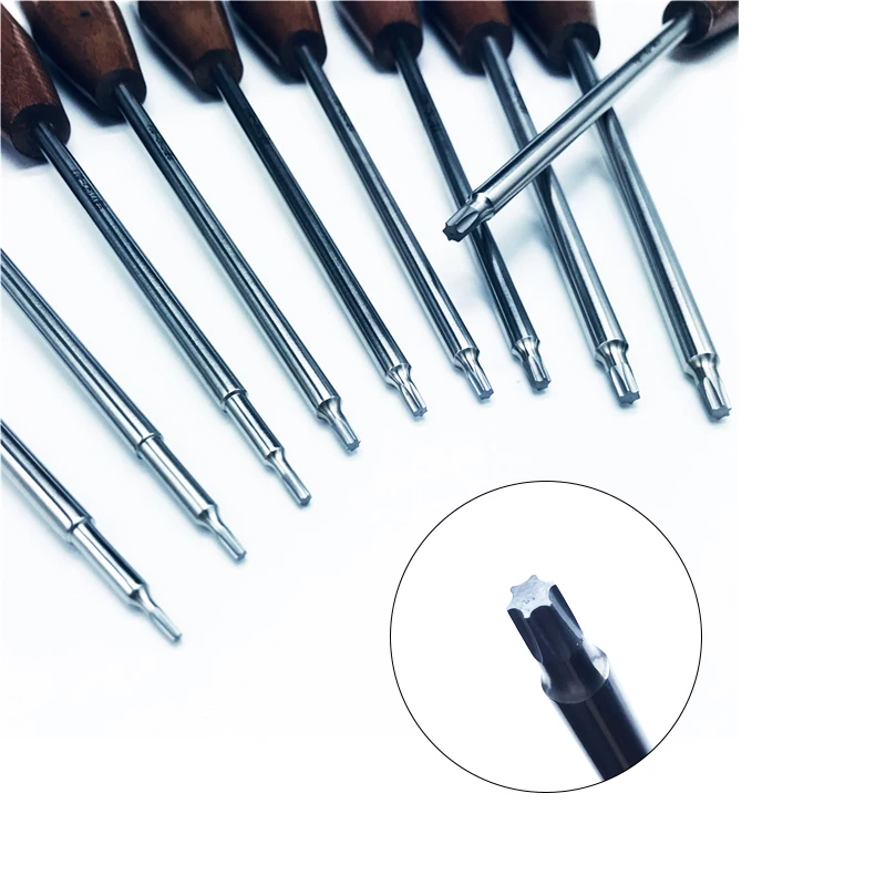 9pcs/set orthopedics Star Bone ScrewDriver  Veterinary orthopedics Instruments