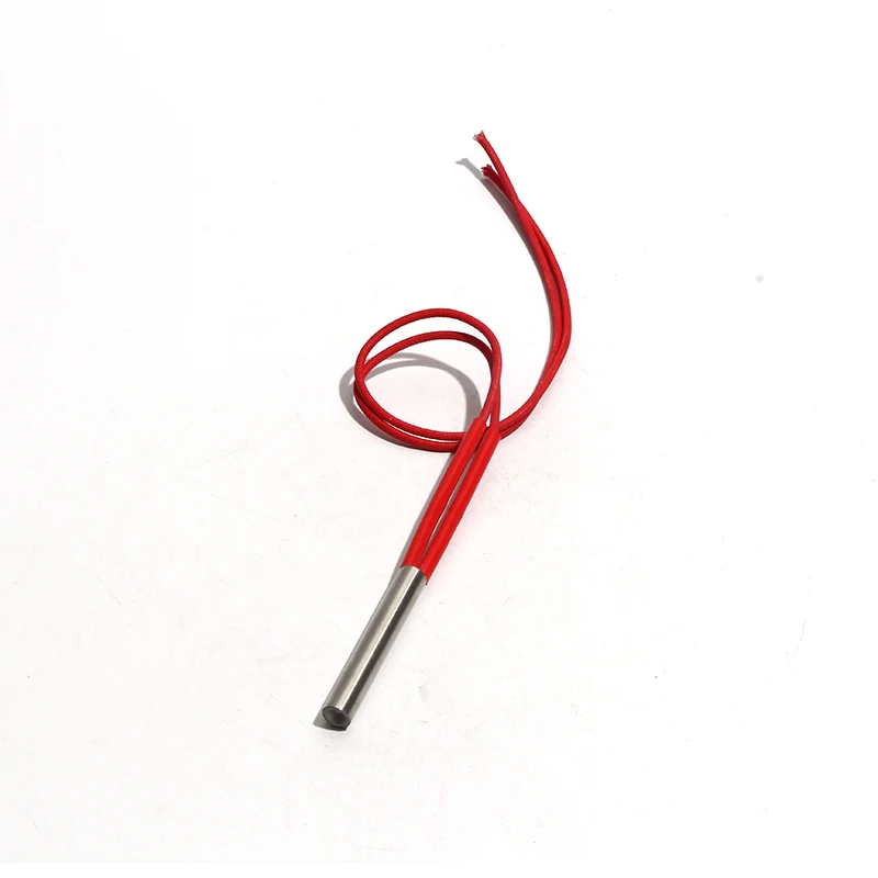 LUJINXUN 10pcs 3D Printers Cartridge Heater 8mm*38/40/42/45/48mm Electric Resistors AC110/220/380V 60W/70W/80W 201SUS Tube