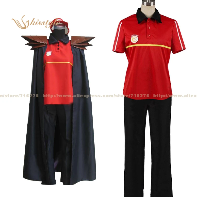 Kisstyle Fashion The Devil Is a Part-Timer! Sadao Maou Satan Jacob Clothing Cosplay Uniform COS Costume