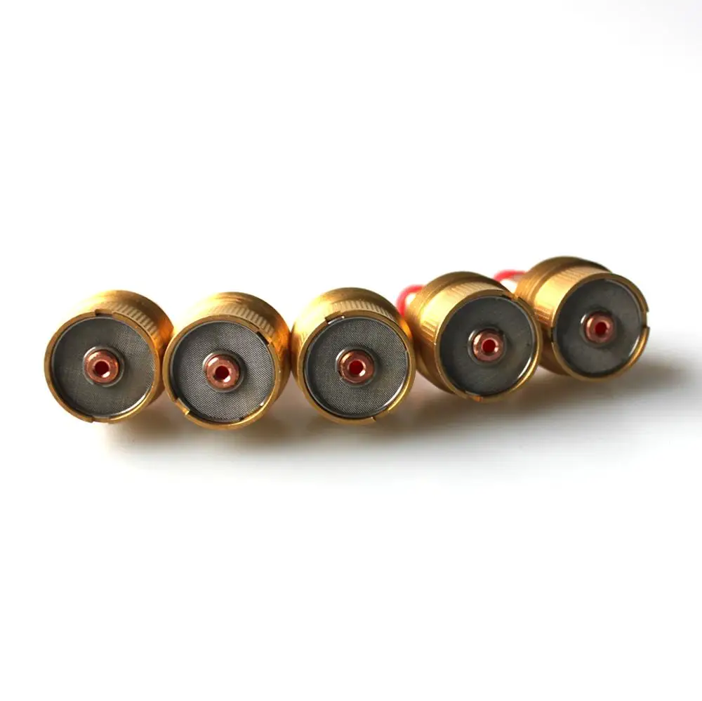 5 Chiếc TIG Collet Cơ Thể Lớn Đường Kính Khí Ống Kính 45V64 3/32 "& 2.4Mm Phù Hợp Với Hàn TIG Đèn Pin SR PTA DB WP 17 18 26 Series