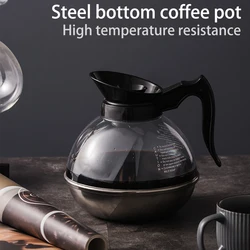 Coffee Maker French Press Stainless Steel Espresso Coffee Machine High Quality Double-Wall Insulated Coffee Tea Maker Pot 1800ml