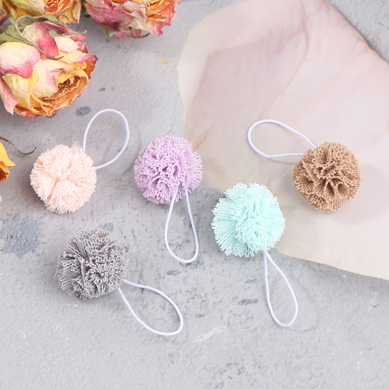 Colorful 5Pcs/set 1:12 Dollhouse Miniature Bath Ball Model Bathroom Furniture Accessories Baby Gift