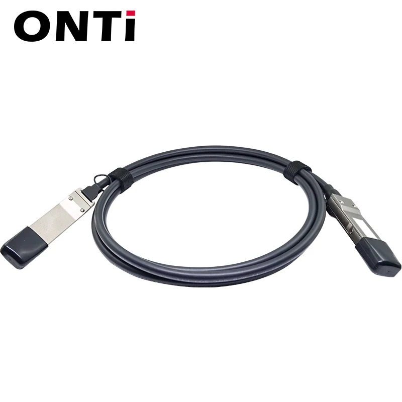 ONTi-Passive Direct Attach Copper Twinax Cable, 100G, QSFP28, DAC Cable, 0.5m, 1m, 2m, 3M, 5m