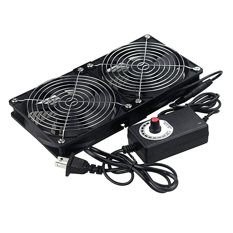 Imagem -02 - Gdstime-ventilador para Estação de Trabalho 120 mm dc 12v 220v Chassi de Computador Alta Velocidade 12cm 120 mm x 25 mm Roteador Ventilador Resfriador de Servidor