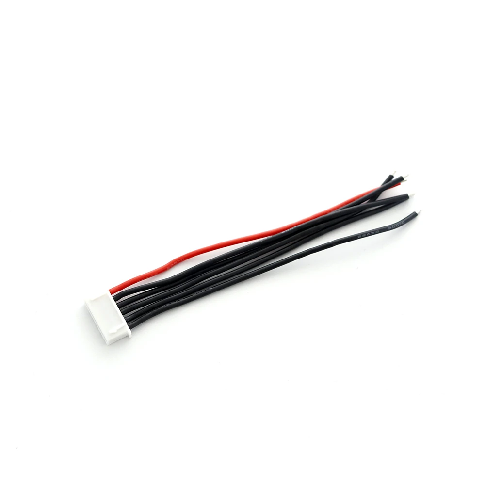 Cargador de equilibrio de batería LiPo 2s 3s 4s 6s, cable balanceador de 5s de 100mm para juguetes RC, cable de enchufe/cable/22AWG conector, lote