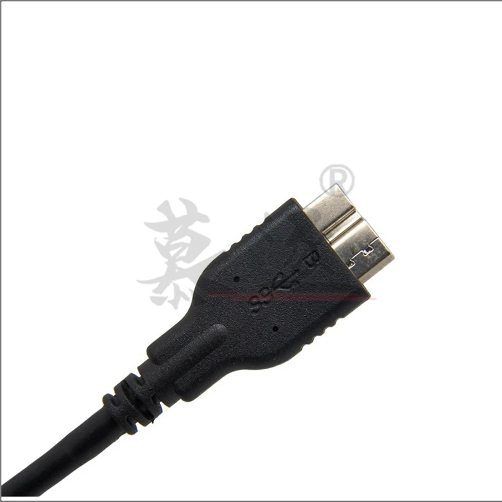 Cable USB 3,0 macho A a Micro B de súper velocidad de 0,1 M para disco duro externo HDD drop