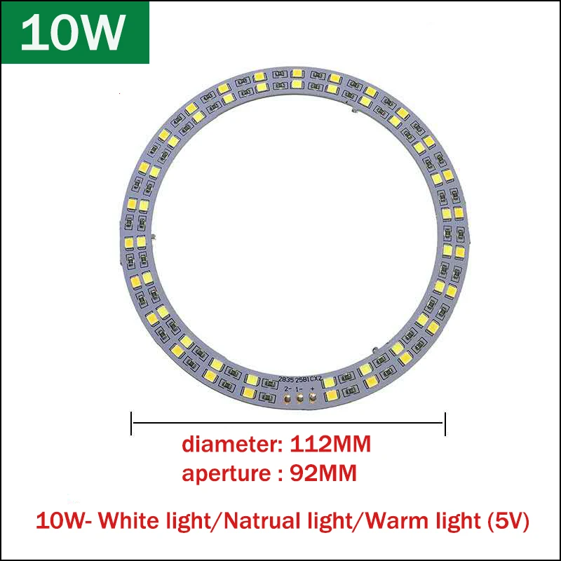 COMPSON 1 pz DC5V 5/6/10/12W LED chip superficie sorgente luminosa SMD 5730 doppio colore LED perline di luce senza Driver