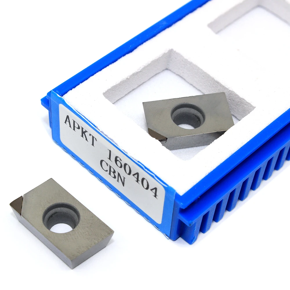 2 قطعة APKT1604 PCD CBN الماس إدراج الطحن تحول أداة APKT 1604 طحن إدراج CNC مخرطة القاطع أدوات تحول إدراج