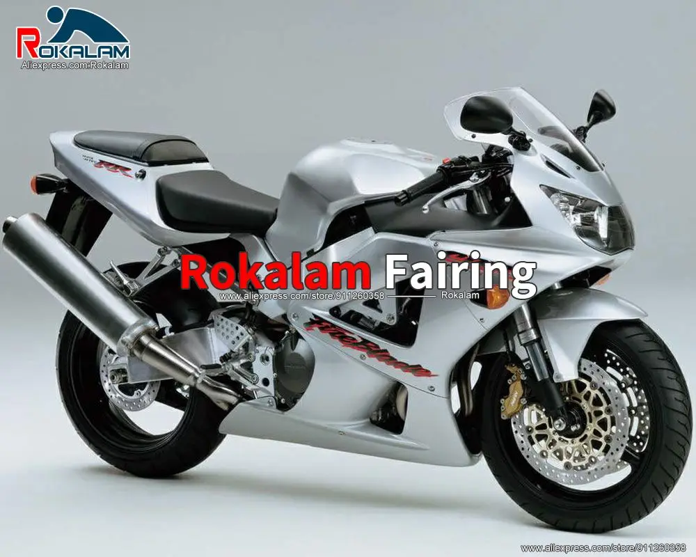 

Cowling For Honda CBR900 RR 929 00 01 CBR900RR 2000 2001 Motorcycle Silver Fairing Kit (Injection Molding)