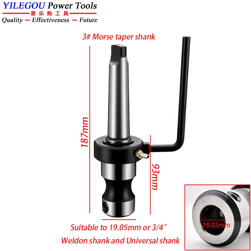 Morse Taper Arbor MT2, MT3 For 3/4\