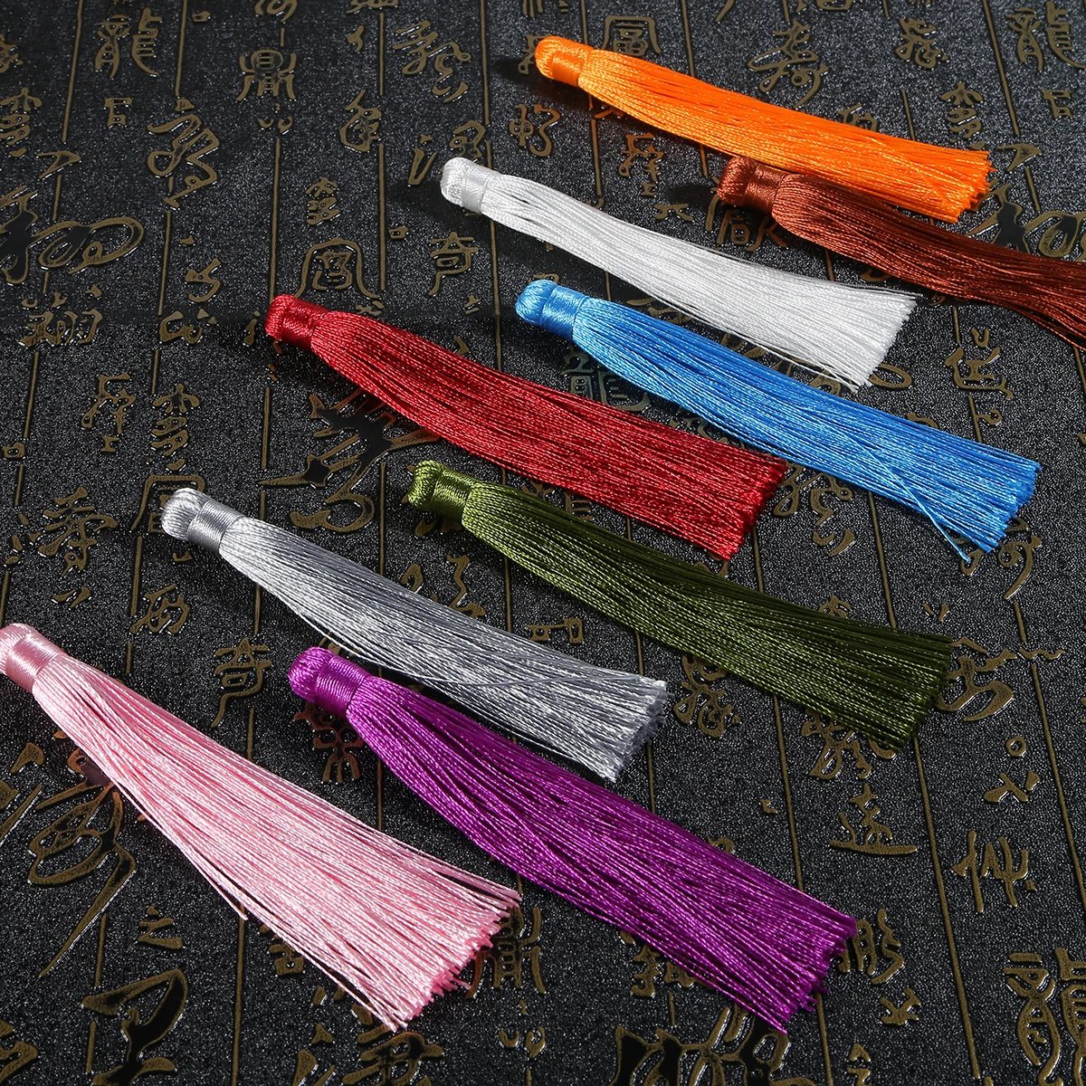 1pcs 12cm Multicolor Cotton Silk Tassel Mixed Tassel Hanging For DIY Crafts Curtain Tassels Decoration Jewelry Accessories
