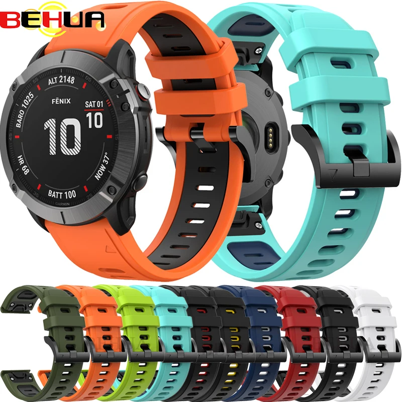 22mm Schnellverschluss-Ersatzarmband für Garmin Fenix 8 7 5 5 Plus 6 6 Pro GPS, Einfach zu befestigendes Uhrenarmband – Detail 3