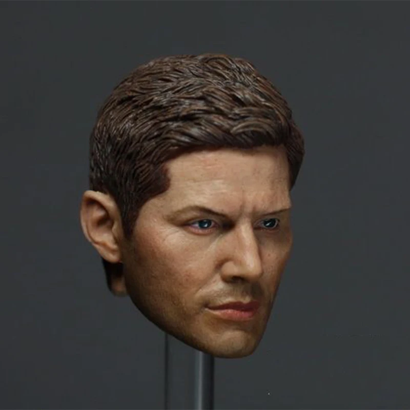 1/6 Dean Winchester Jensen Ackles Male Head Sculpt Model Movie Figure for 12