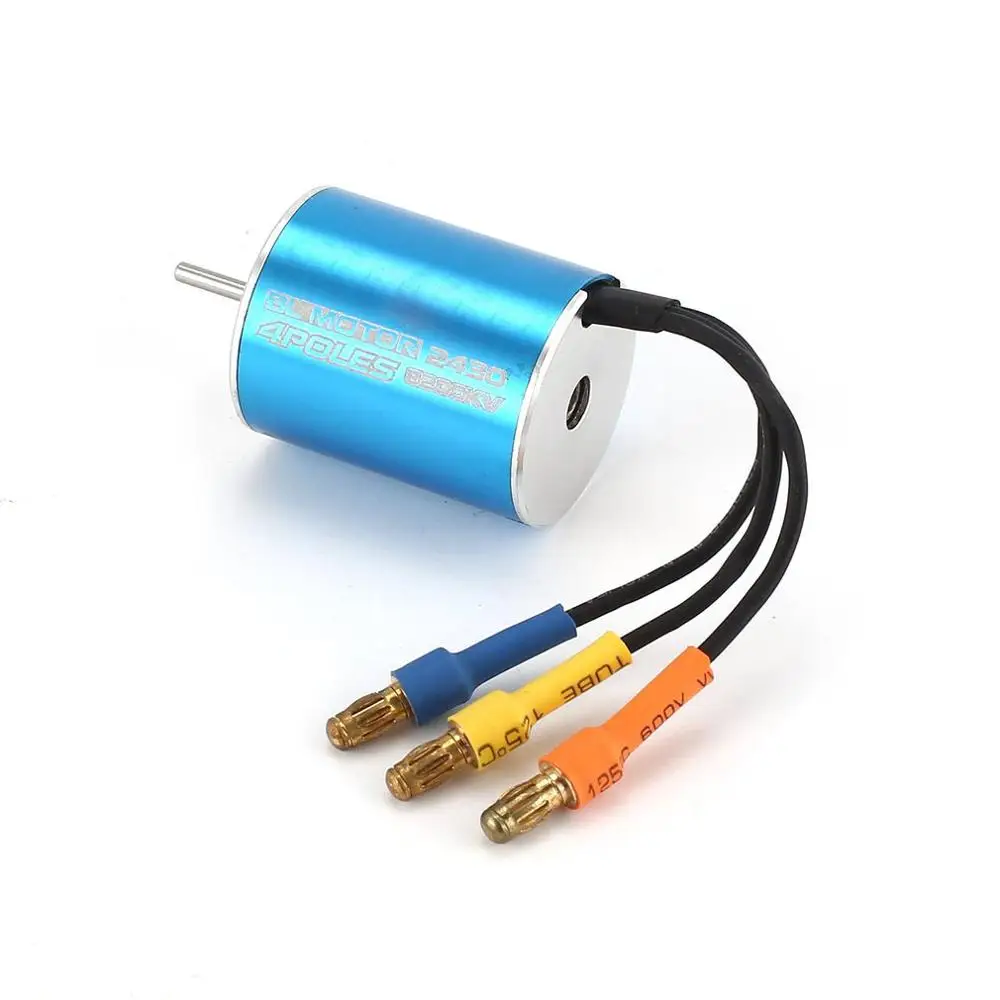 Waterproof 2430 2435 2440 2445 5800KV 7200KV 9200KV 4500KV 4000KV Brushless Motor for 1/16 1/18 RC Truck Off-road Car - Image 3