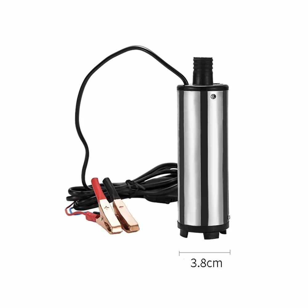 12V/24V 12l/32L/min Dc Electric Submersible mini Pump For Pumping Diesel Oil Water , Fuel Transfer Pump ,oil Suction Pump