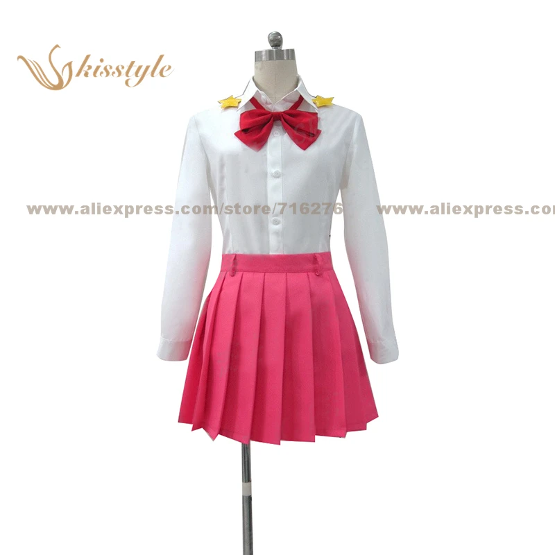 Moda kisstyle Anohana: la flor que vueltos ese día Anjyou Naruko Anaru uniforme ropa disfraz Cosplay, personalizado aceptado