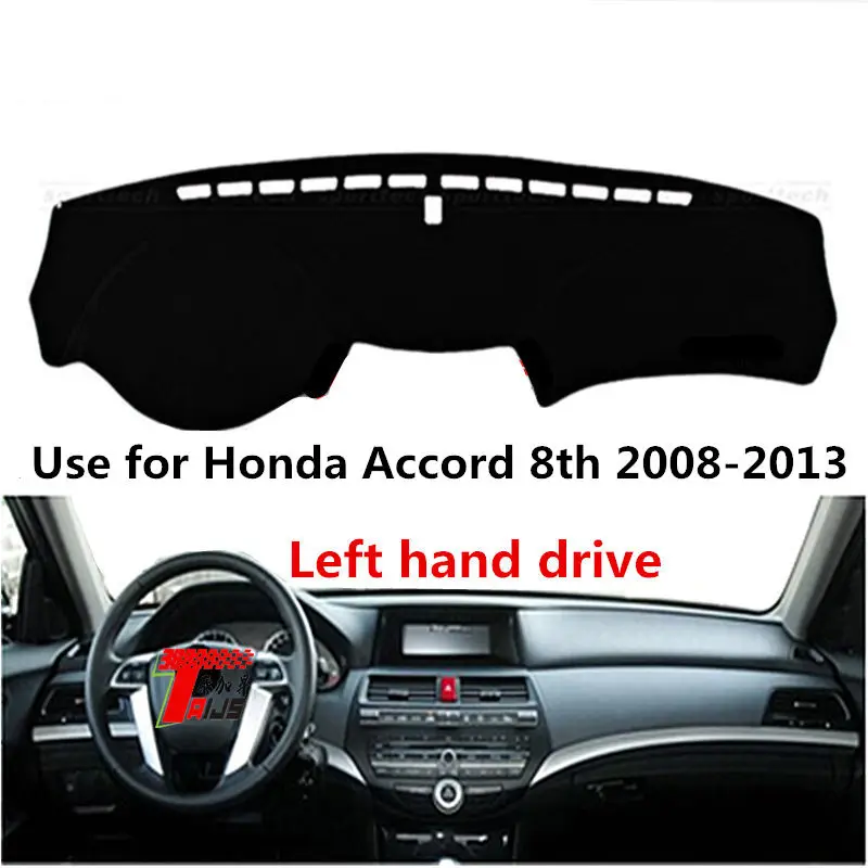 TAIJS Factory Casual Simple Polyester Fibre Car Dashboard Cover For Honda Accord 8th 2008 2009 2010 2011 2012 13 Left hand drive