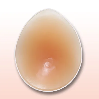 Single droplet silicone False breast prosthesis for postoperative rehabilitation of mammary gland CD crossdresser no adhesive