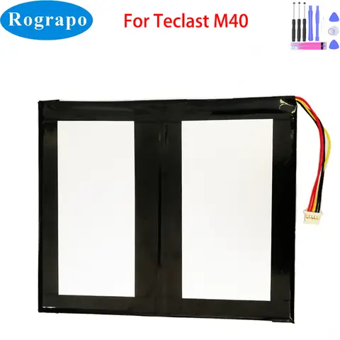 Teclast M40 10000mAh Battery with 5-Wire Plug Rograpo