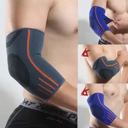 Elbow Support Brace Elbow Protective Pad Absorb Sweat Tennis Golfer GYM Arthritis Arm sleeve Wrap Bandage Sleeve