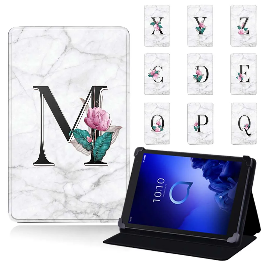 

Universal Tablet Case for Alcatel 1T 7 /3T 8/3T 10/1T 10/A3 10 Stand-Up Anti-Fall Pu Leather Tablet Case + Free Stylus