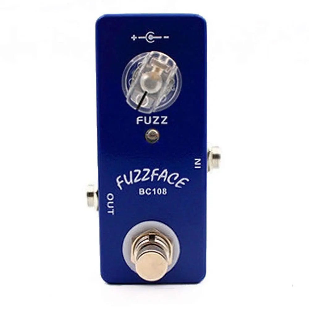 MOSKY Fuzzface Guitar Effect Pedal Based on Dunlop Silicon Fuzz